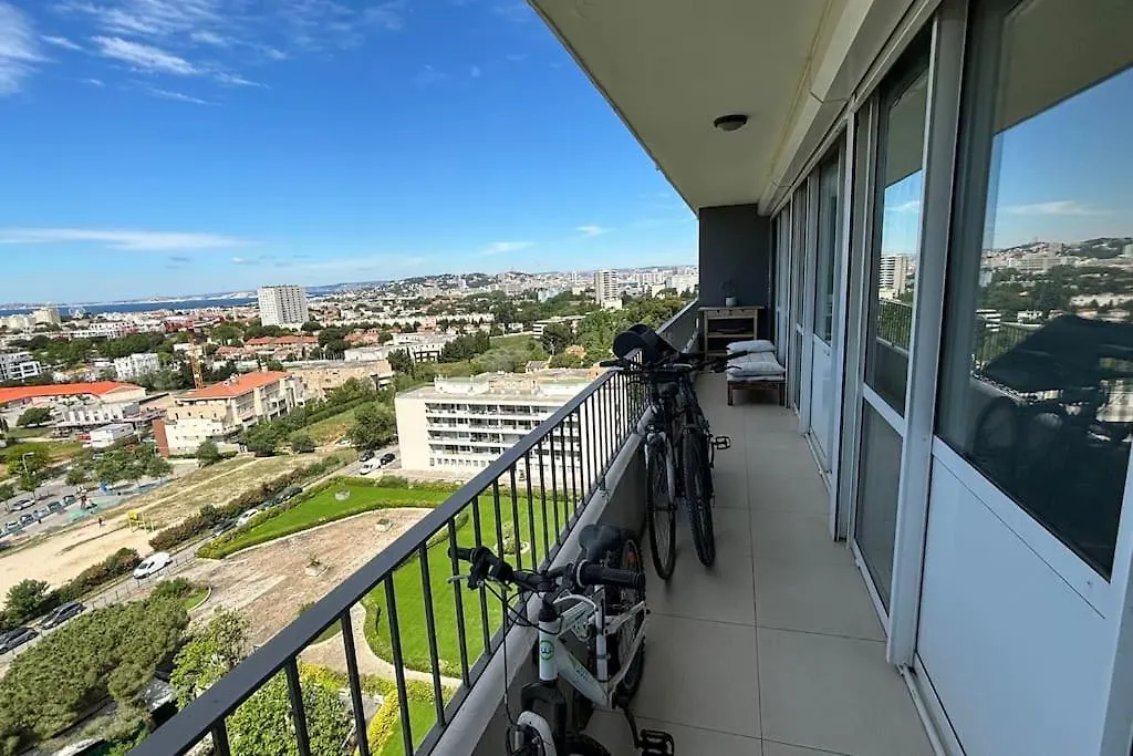 Apartment Appart Vue Mer Sans Vis-A-Vis Marseille